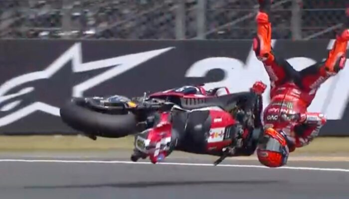 Marc Marquez Crash Parah di Sprint Race Le Mans, Bezzecchi Kokoh Pimpin Klasemen MotoGP 2026