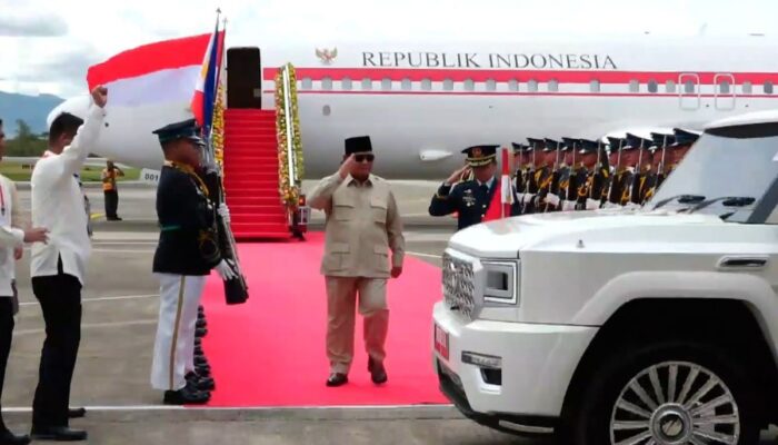 Prabowo Cetak Sejarah! Maung Garuda Perdana Dipakai di Luar Negeri saat Hadiri KTT ASEAN di Filipina