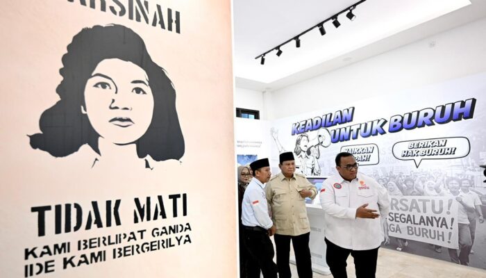 Prabowo Resmikan Museum Marsinah di Nganjuk: “Mungkin Baru Pertama di Dunia Ada Museum Buruh”