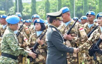 Panglima TNI Lepas 744 Pasukan Garuda UNIFIL ke Lebanon.