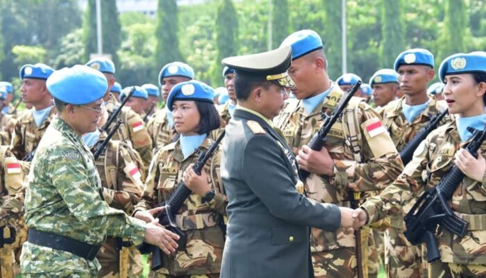 Panglima TNI Lepas 744 Pasukan Garuda UNIFIL ke Lebanon, Bawa Misi Perdamaian Dunia