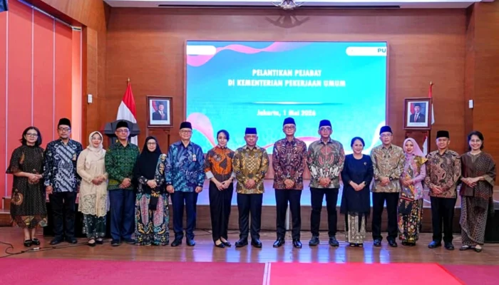 Reshuffle Kementerian PU: 7 Pejabat Eselon I Dilantik, Mayjen (Purn) Arnold Ritiauw Jabat Dirjen SDA