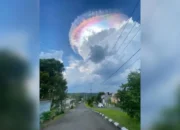 Heboh Awan Pelangi di Langit Sentul! BMKG Pastikan Bukan Tanda Bencana, Ini Penjelasannya
