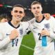 Phil Foden (kiri) dan Cole Palmer (kanan) Skuad Inggris