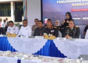 Langka & Berbahaya! 22 Kg Kokain dari Pantai Sumenep Dimusnahkan, Polda Jatim Buru Jaringan Besar