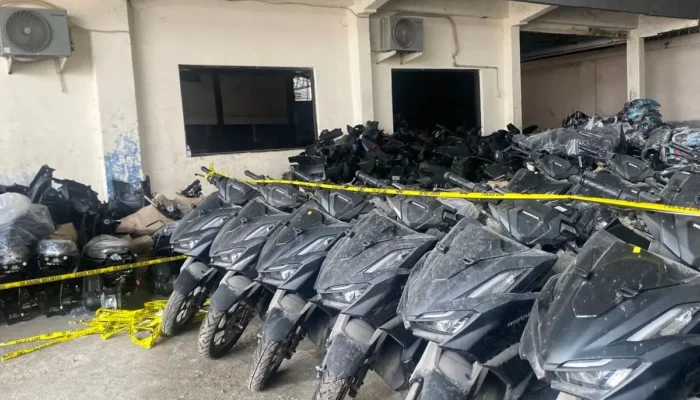 Polda Metro Bongkar Gudang Penadahan Motor Ilegal di Jaksel, 1.494 Motor Disita dan Diekspor ke Luar Negeri