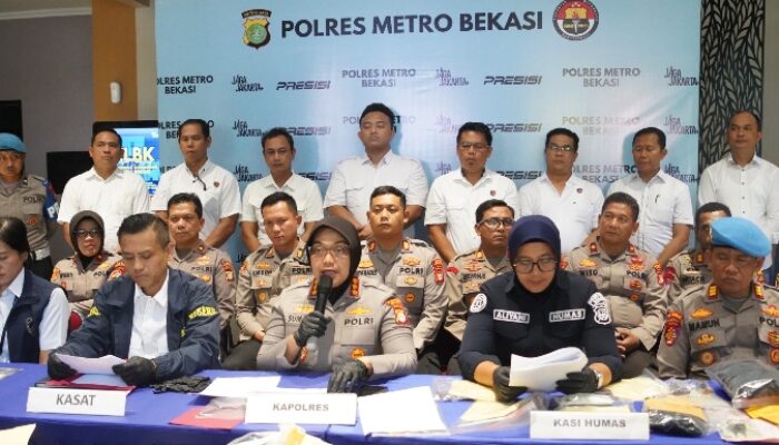 Polres Metro Bekasi Ringkus 25 Pelaku Curanmor, 23 Motor Curian Berhasil Dikembalikan ke Pemilik
