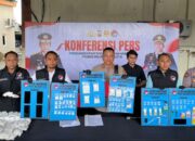 Polres Mojokerto Kota Bongkar Jaringan Narkoba: 57 Tersangka Ditangkap, Barang Bukti Rp1,16 Miliar Disita