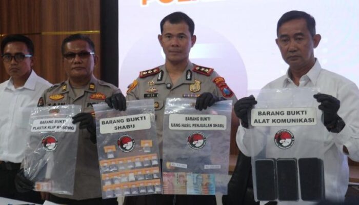 Polres Probolinggo Kota Bongkar 6 Kasus Sabu, 9 Pengedar Dibekuk dalam Sebulan