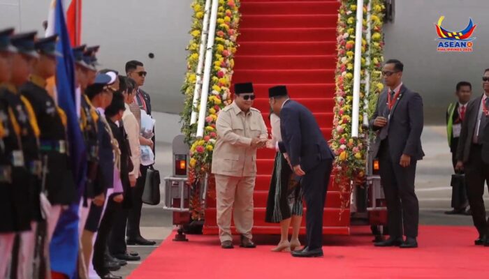 Prabowo Tiba di Filipina untuk KTT ASEAN 2026, Fokus Perkuat Ketahanan Energi dan Pangan Kawasan