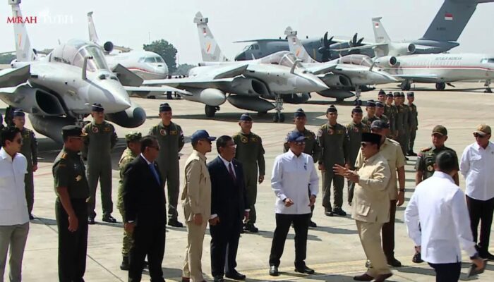 Prabowo Resmikan Kedatangan Jet Tempur Rafale hingga Radar Canggih, Kekuatan TNI Makin Gahar