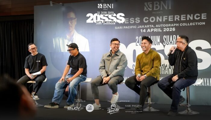 Sammy Simorangkir Rayakan 20 Tahun Karier Lewat Konser Spektakuler dan Penuh Haru
