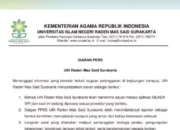 Satgas PPKS UIN Raden Mas Said Surakarta memberikan perlindungan dan pendampingan korban terkait kasus pelecehan seksual melibatkan dosen dan mahasiswa. (Foto: Instagram @uin.surakarta)