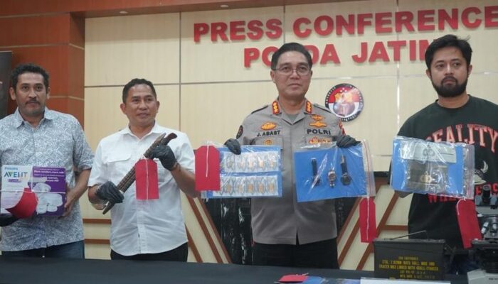 Sindikat Spesialis Bobol Rumah Kosong Dibongkar Polda Jatim! 16 TKP Lintas Provinsi, 4 Pelaku Ditangkap – 1 Masih DPO