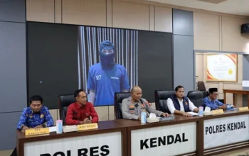Tampang pria di Kendal yang perkosa anak kandung hingga hamil. Foto: Dok. Polres Kendal