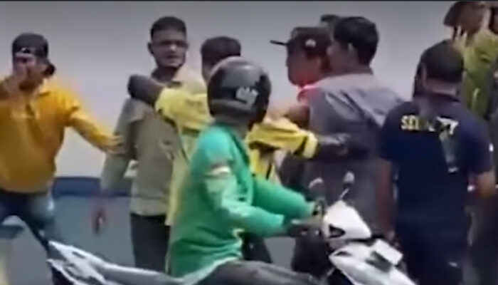 Viral Debt Collector Bentrok dengan Ojol di Depok, Adu Pukul di Tengah Jalan Berujung Mediasi Polisi