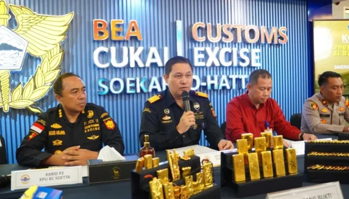 Bea Cukai Soetta Gagalkan Penyelundupan 17,5 Kg Emas Senilai Rp45,7 Miliar, WNA Tiongkok Jadi Sorotan
