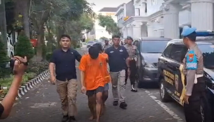 Polrestabes Surabaya Ringkus Komplotan Curanmor Bersenjata Air Soft Gun