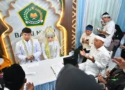 Gubernur Jawa Barat Dedi Mulyadi menjadi saksi pernikahan pasangan istimewa penyandang disabilitas tuna rungu Naila Puja Rislani dan Muhammad Sayyid Az Zahiri di Kantor Urusan Agama (KUA) Bale Endah Kabupaten Bandung, Jumat (1/5/2026). Foto: Dok. Humas Jabar