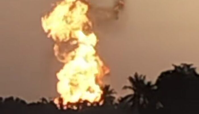Semburan Lumpur dan Api dari Sumur Bor di Aceh Utara Bakar 1 Hektare Kebun Sawit, Warga Masih Mengungsi