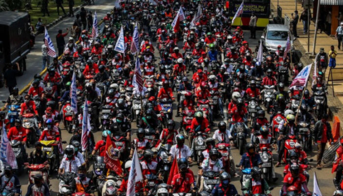 May Day 2026 Surabaya: 6.000 Buruh Kepung Kantor Gubernur, Tagih Janji Pemprov hingga Serukan Hapus Outsourcing