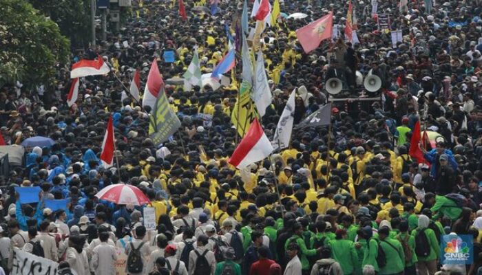 3 Demo Besar Kepung Jakarta Pusat Hari Ini, 607 Personel Gabungan Disiagakan, Warga Diminta Hindari Sejumlah Ruas Jalan