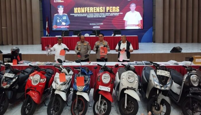 Polda Jatim Rilis Peta Kejahatan Jalanan Mei 2026, Malang Peringkat Pertama, Surabaya dan Tanjung Perak Masuk Zona Rawan