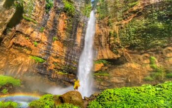 * Air Terjun Kapas Biru – Lumajang