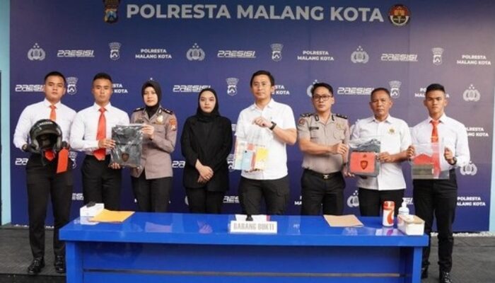 Buron 6 Bulan, Jambret Sadis yang Dorong Lansia hingga Terkapar di Polehan Malang Akhirnya Diringkus