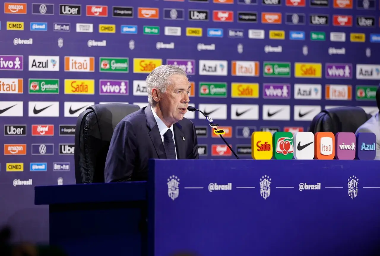 Carlo Ancelotti Pelatih Timnas Brasil