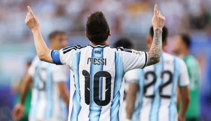 Lionel Messi Cetak Hattrick, Samai Rekor Legenda Piala Dunia di Tengah Kabar Ayahnya Jalani Pengawasan Medis