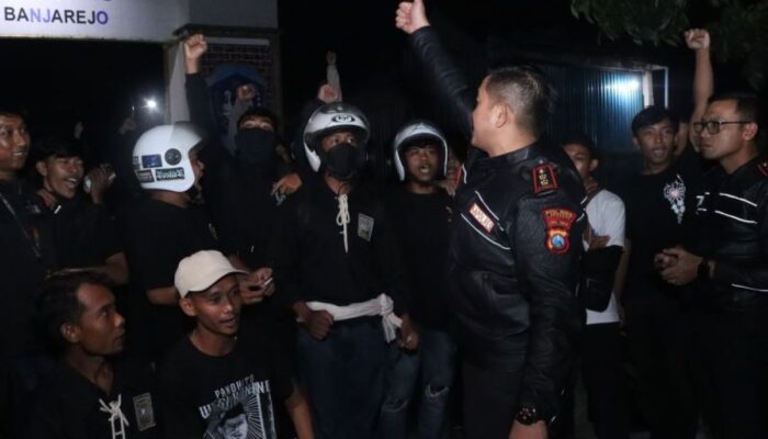 Pengesahan Warga Baru PSHT Lamongan 2026 Kondusif, Polisi Amankan 74 Orang dan Puluhan Motor Knalpot Brong