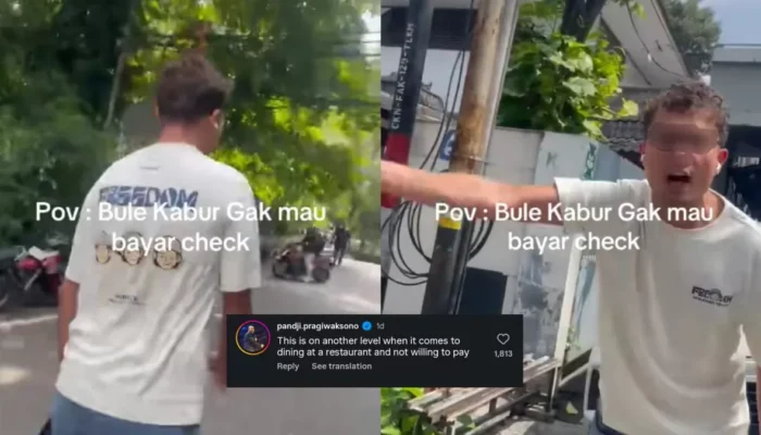 Viral! WNA Inggris Ngaku Ikut Membangun Indonesia, Kabur Tak Bayar Makan di Coffee Shop Menteng Berujung Deportasi