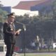 Wakapolda Jatim Brigjen Pasma Royce memimpin upacara Hari Lahir Pancasila di Polda Jatim.