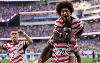 Amerika Serikat Lolos ke 16 Besar Piala Dunia 2026, Bungkam Bosnia 2-0 Meski Bermain dengan 10 Pemain