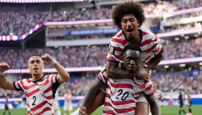 Amerika Serikat Lolos ke 16 Besar Piala Dunia 2026, Bungkam Bosnia 2-0 Meski Bermain dengan 10 Pemain